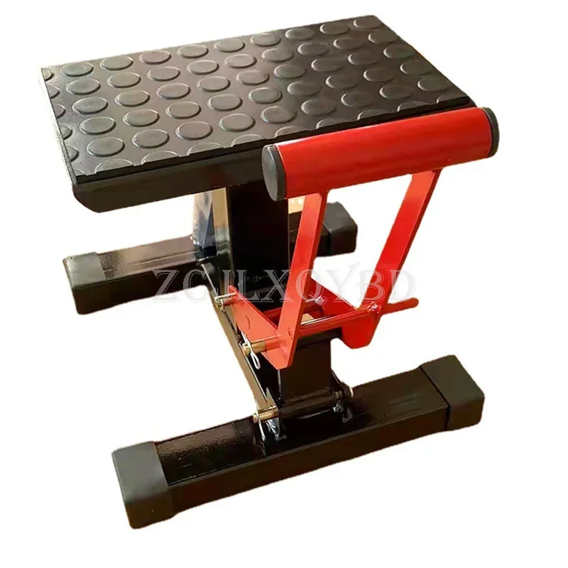 Off-Road Motorcycle Maintenance Lift, Adjustable Support Height, Repair Stool, Motorcycle Bench