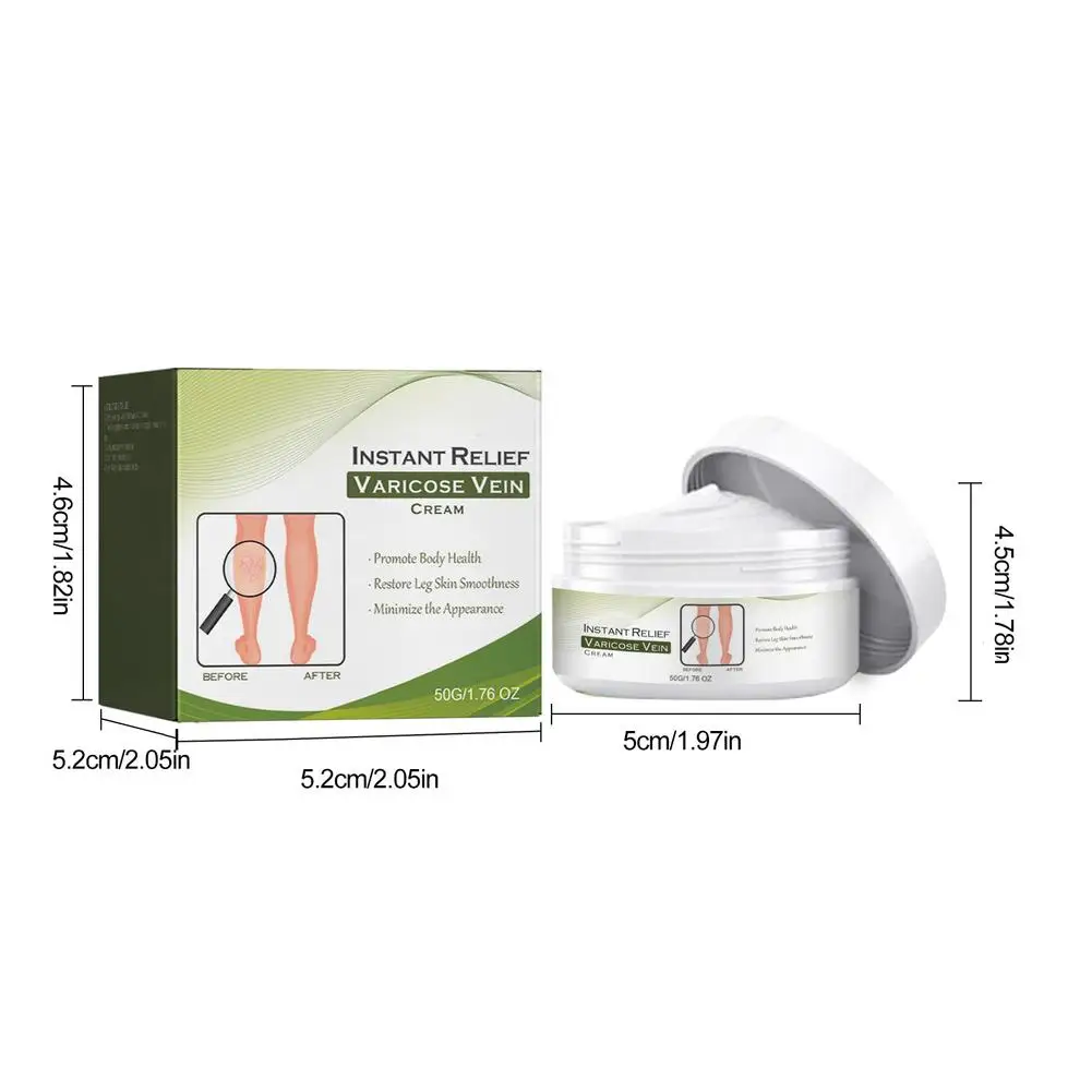 Venom Krampfadern Glättungscreme Effektive Linderung von Bein-Spinnenschmerzen Vaskulitis Venenentzündung Schwellungen Reparatur Medizinische Salbe ﻿