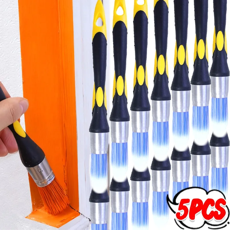 

Кисть для обрезки, заостренная кисть для идеальных красок и углов, инструмент для рисования кромок, удобная ручка, принадлежности для рукоделия