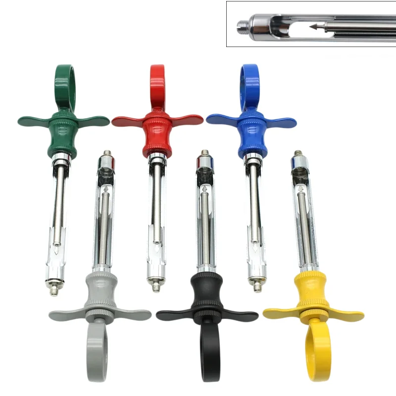 

1pc Dental Stainless Steel Syringe Oral Anesthesia Aspirating Injector Tool Pointed Head Reusable Dentistry Surgical Instrument