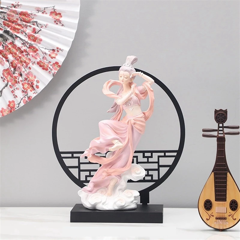 Statue Decorations Dunhuang Feitian Living Room Desktop Decoration Home Decoration Wedding Gift A 14 X 10 X 25.5Cm