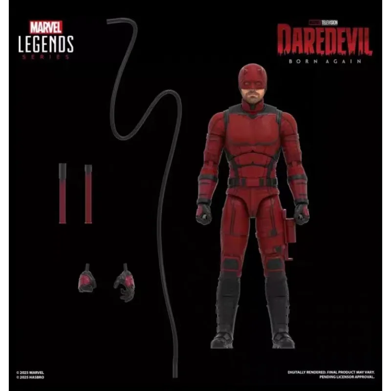 【Pre-sale November】New Original Hasbro Marvel Legends Series Daredevil Action Figure Model Toy Hobby Gift