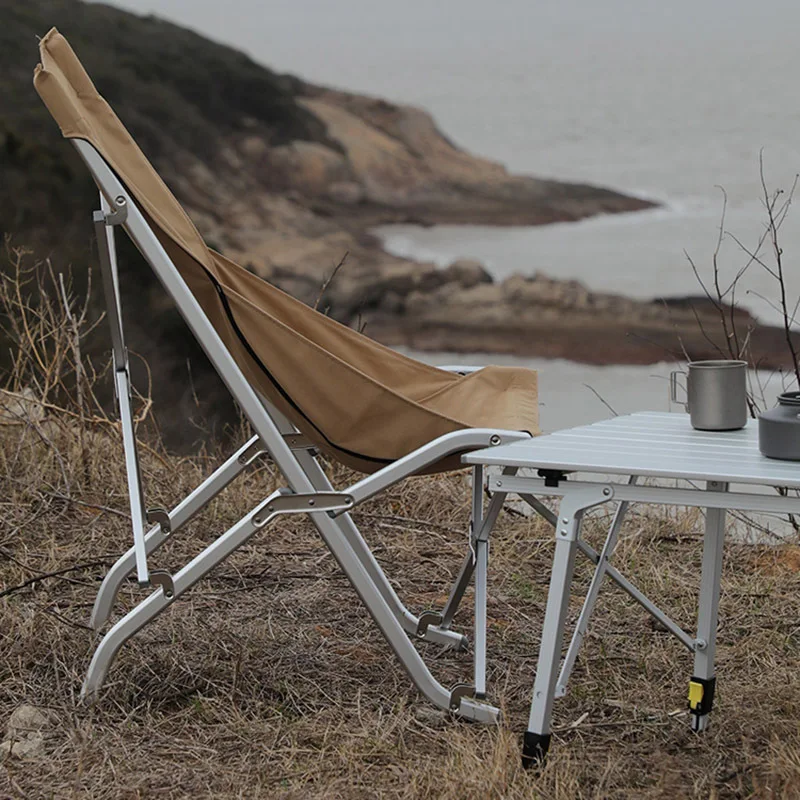 Camping Outdoor Metal Folding Chair Fishing Travel Leisure Picnic Portable Butterfly Chair Sketching Stool Bench Minimalist