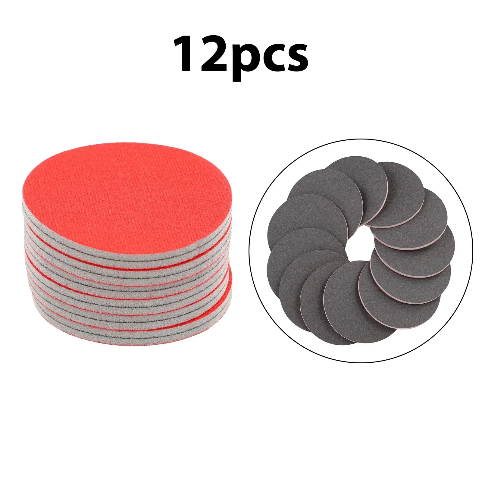 12/24 Pieces Bowling Sanding Pads Resurfacing Polishing Kit Bowling Cleaner Polishing Sand And Sponge