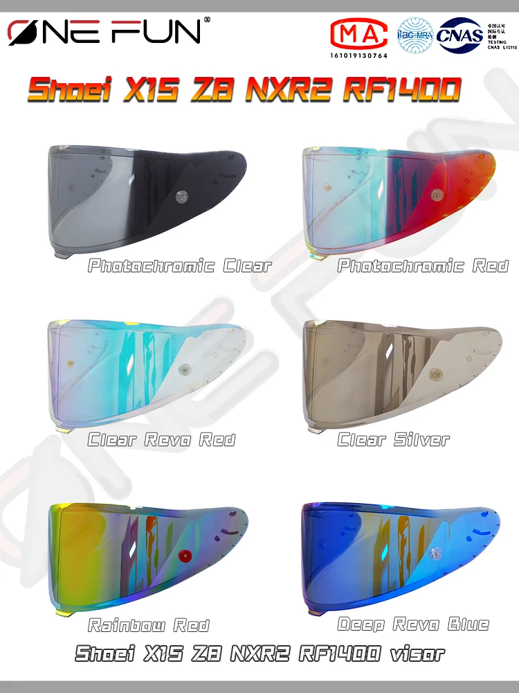 

Z8 Helmet, Anti Fog Visor with UV Protection, Quick Change Visor for SHOEI Z8 RF1400 NXR2 X15 X-SPR PRO X-Fifteen X-Spirit Pro