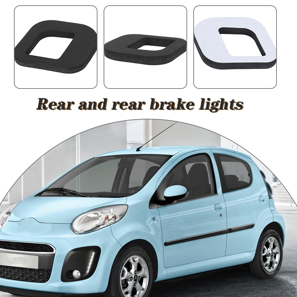 1 مجموعة لسيتروين C1 بيجو 107 عالية شنت ضوء الفرامل طوقا و 3rd ضوء الفرامل الخلفية الذيل العنقودية الأختام أختام السيارات #2