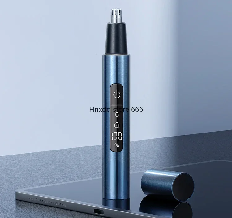 z nożem do włosów dla mężczyzn i kobiet używają środków czyszczących do golenia artefaktów i nozdrzy