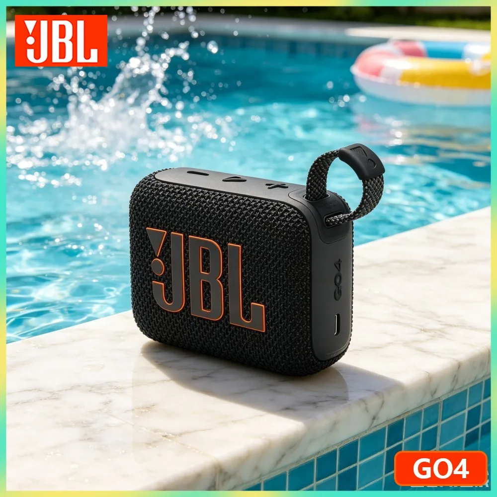 JBL Go 4 Portable Bluetooth Speaker JBL Pro Sound IP67 Waterproof Dustproof 7 Hours Battery Life Pocket Size Soundbox
