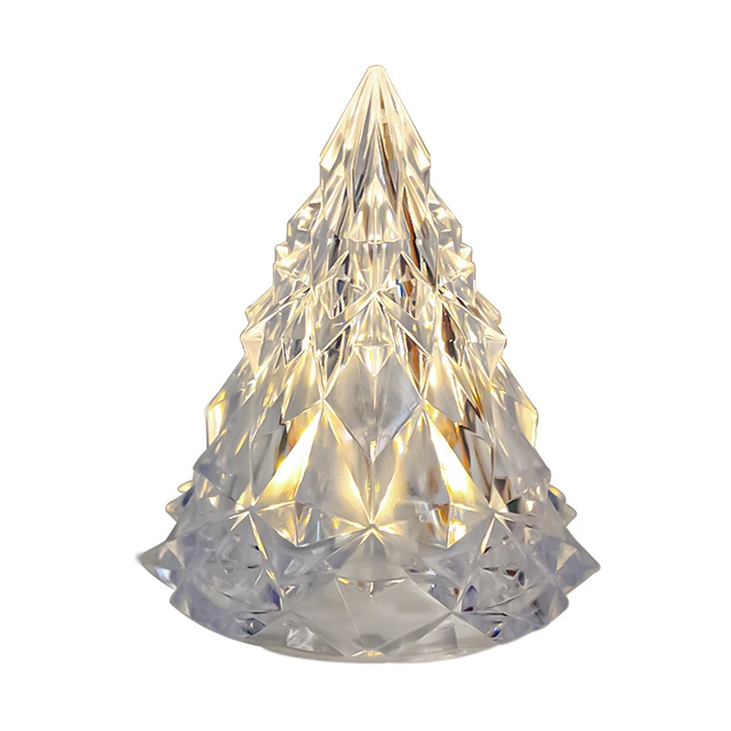 Iceberg Nightlight LED candela elettronica luce vigilia di natale lampada atmosfera di cristallo KTV Decor per la decorazione della festa nuziale