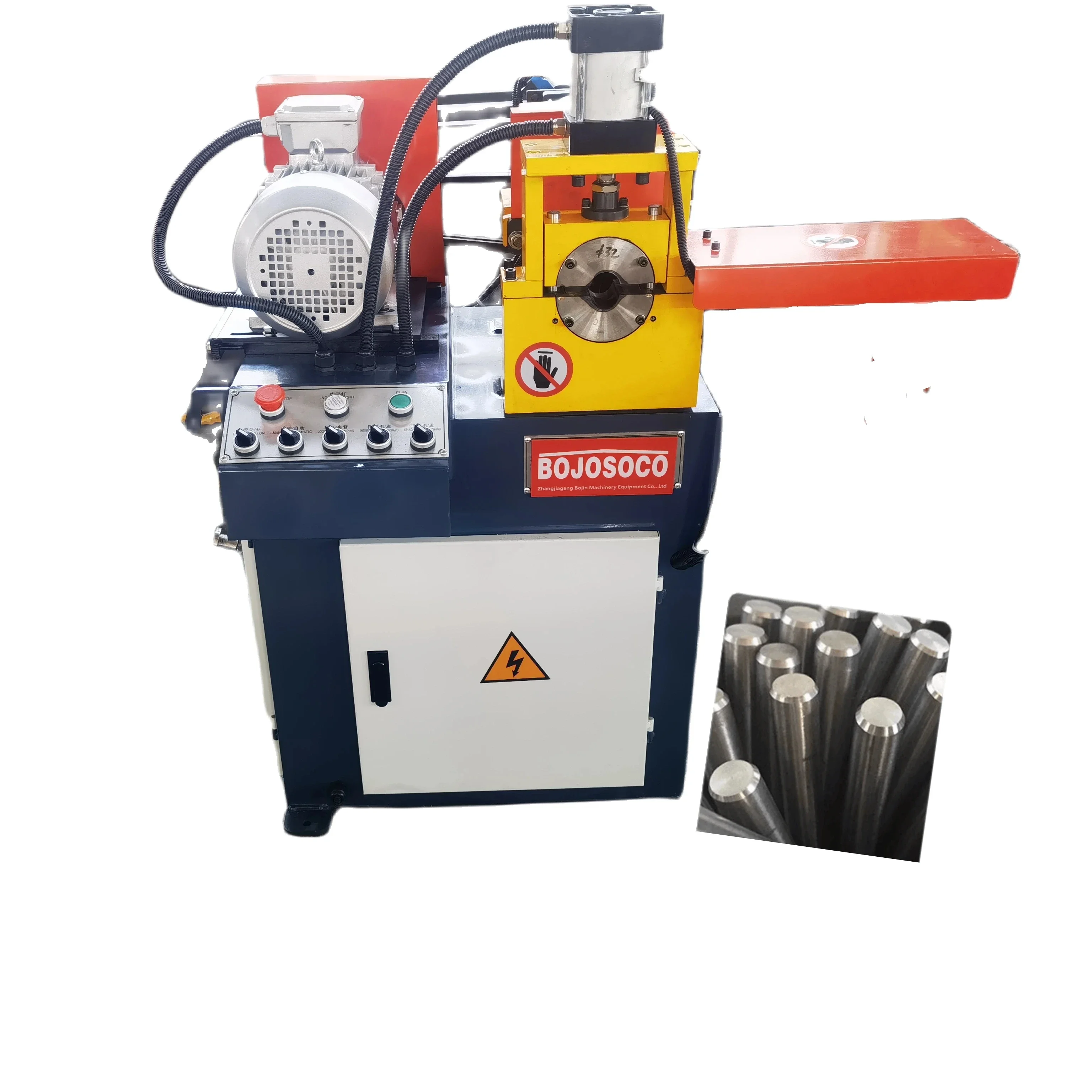 Steel Bar Pipe Beveling Machine Solid Bar Chamfering Machine Steel Pipe Chamfering Machine