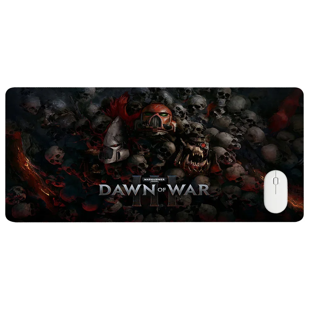 War Gaming Mouse Gamer H-Hammer Mouse Pad Anime Pc Setup Accessories Deskmat Cartoon 40K Mousepad Office Computer Table Keyboard