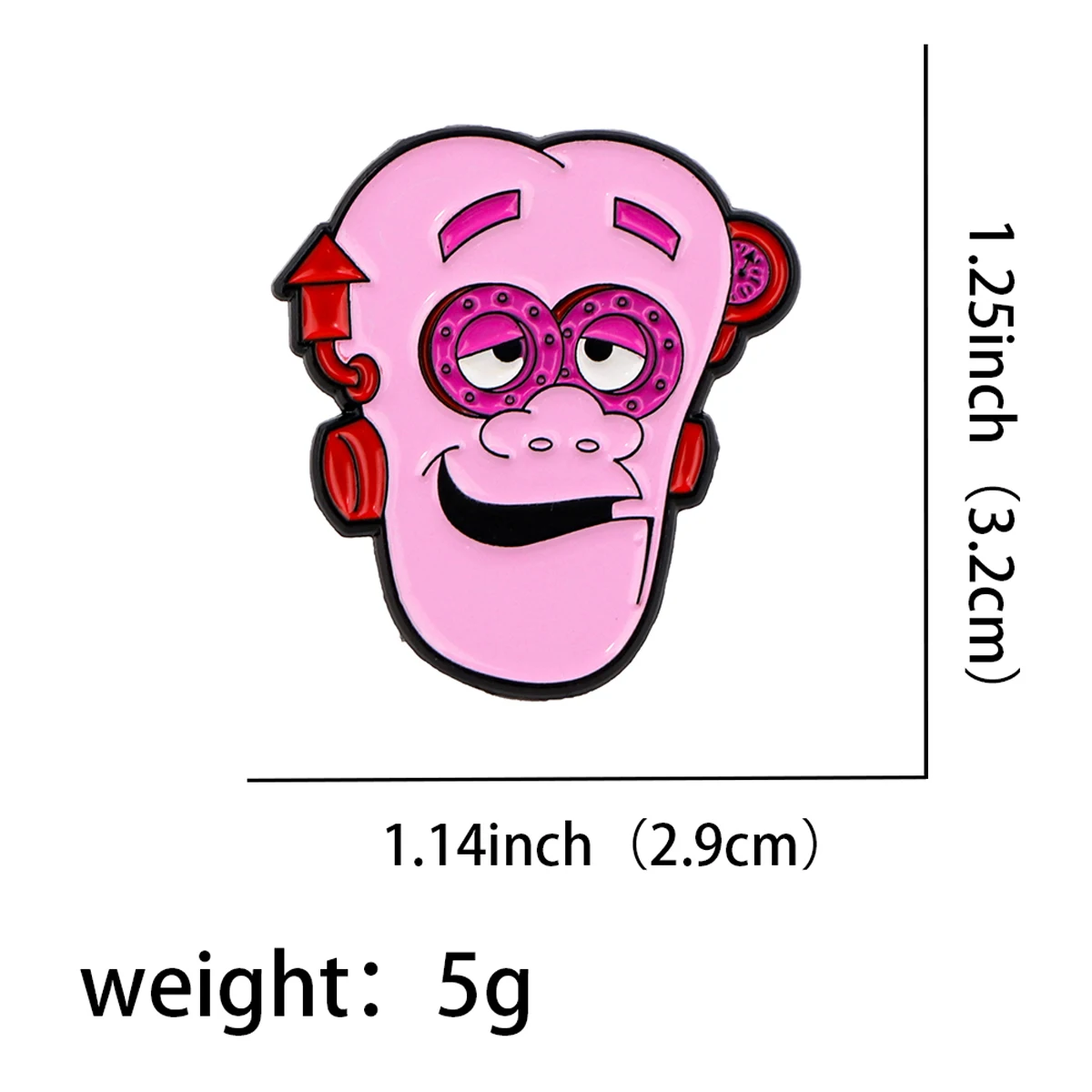 Funny Monster Enamel Pins Cartoon Game Brooches for Women Men Lapel Pin Backpack Bags Badges Kids Gifts Fashion Jewelry