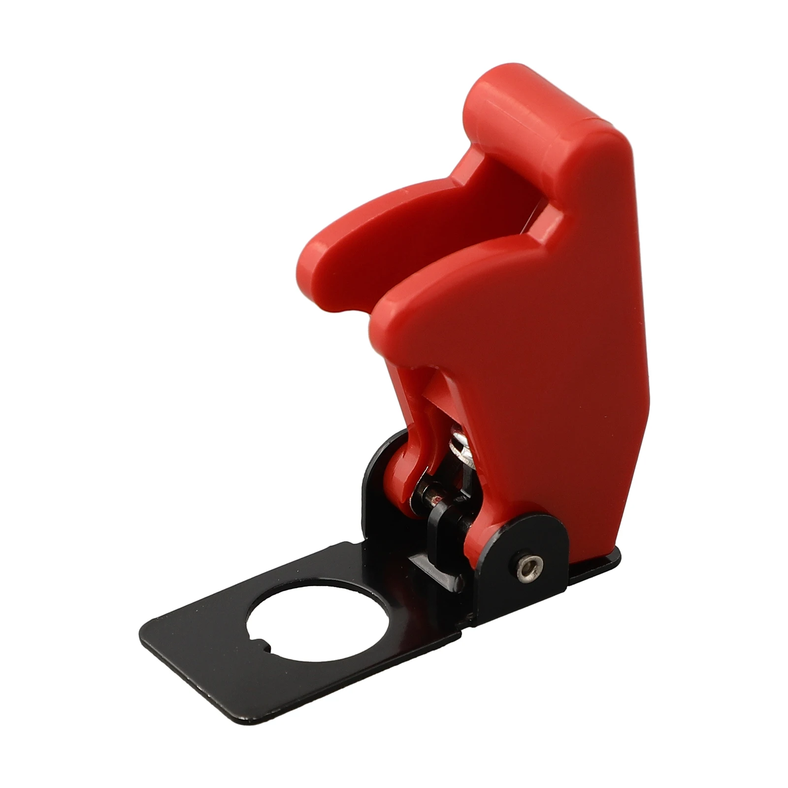 Illuminated For Toggle Switch Cover for 12V Cars and Light Vehicles Featuring SPST On/Off Control and Spring Missile Flick