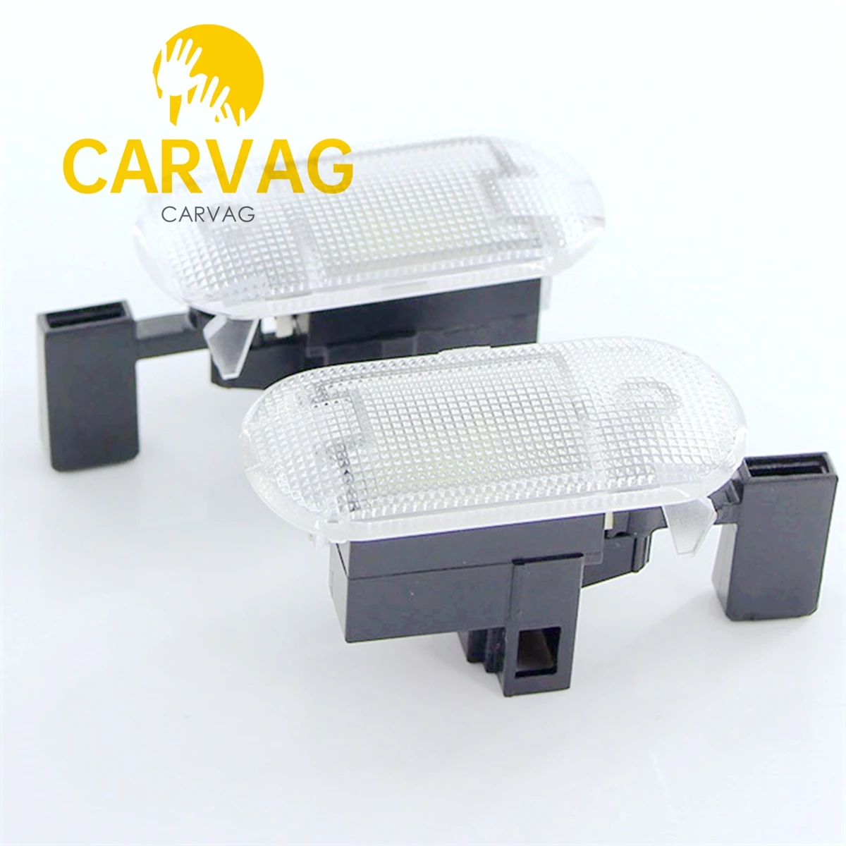 For VW Golf Jetta MK4 Bora Touran Touareg Caddy Glove Box Storage Compartment Light Lamp 2PCS