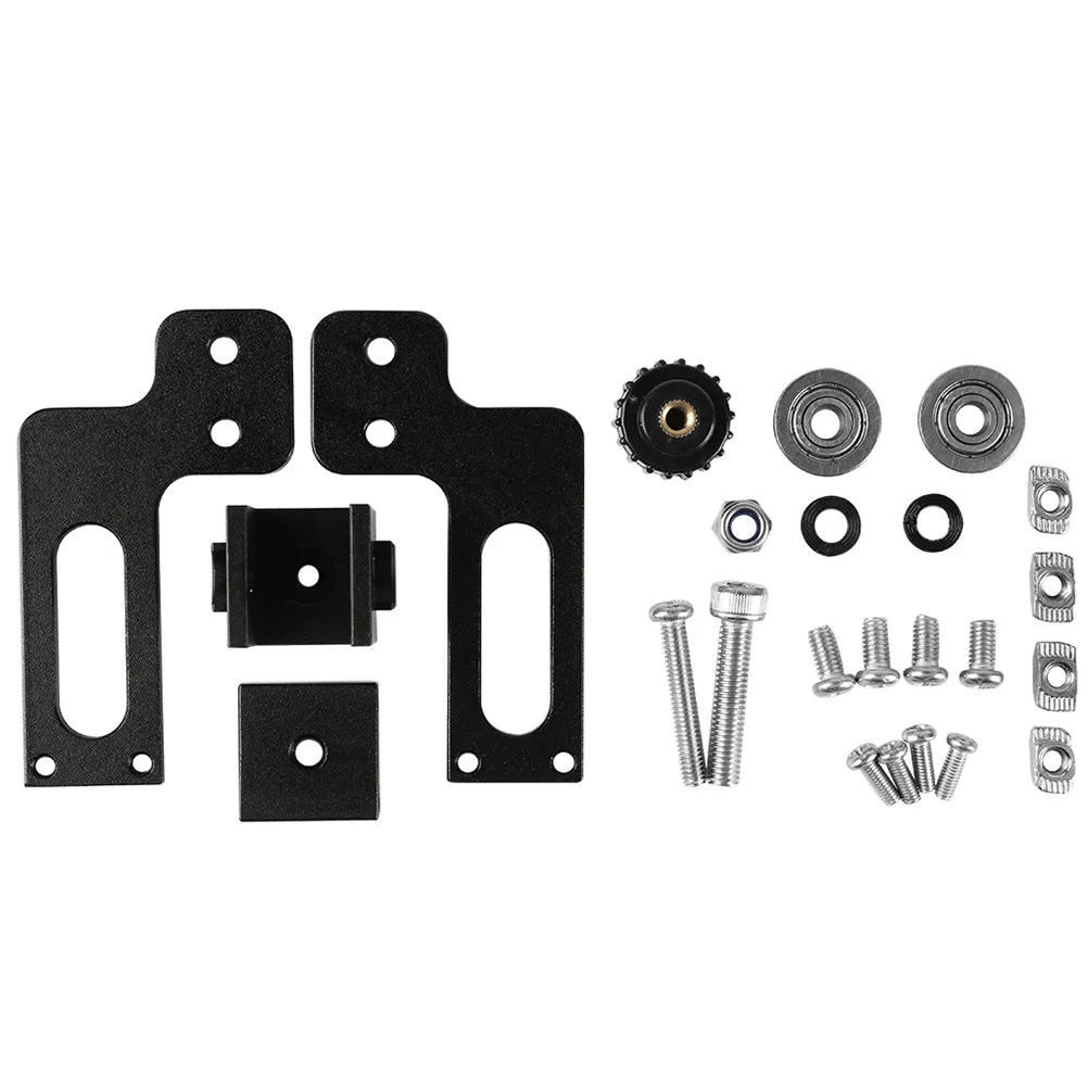 

Y-Tensioner for 3D Printer Compatible with Ender-3 Aluminum Alloy Synchronous Belt Straightener Anodized Heavy-Duty