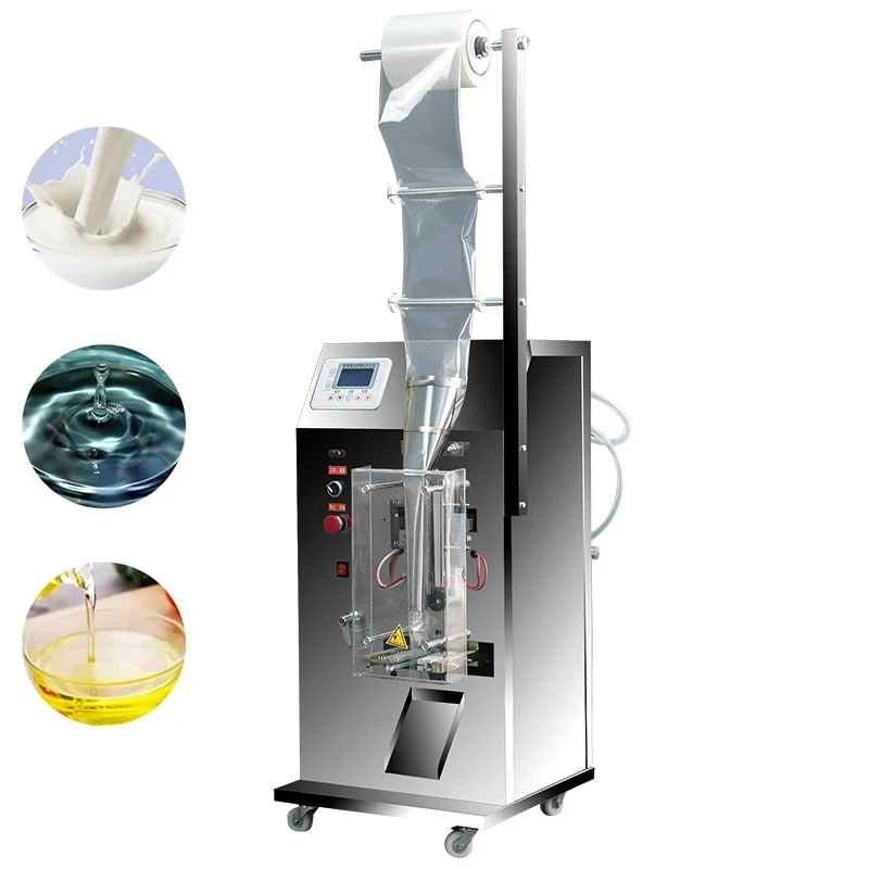 

Automatic Liquid Packing Machine Soy Sauce Vinegar Filling Sealing Machine Easy Operation Pure Liquid Packaging Machine