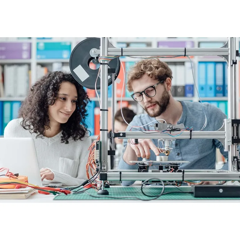 home.10 قطعة 2000 مللي متر T فتحة 2020 بثق الألومنيوم المعيار الأوروبي بأكسيد السكك الحديدية الخطية لأجزاء الطابعة ثلاثية الأبعاد وCNC لتقوم بها بنفسك الفضة (