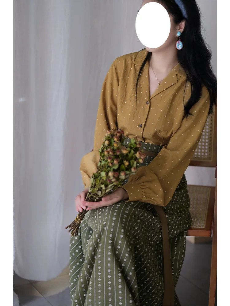 Xiaoma e Fi Wind Field Vest irt Gonna a due pezzi Aircrt Sve Capispalla Quotidiano Hanfu Autunno Inverno Abbigliamento donna