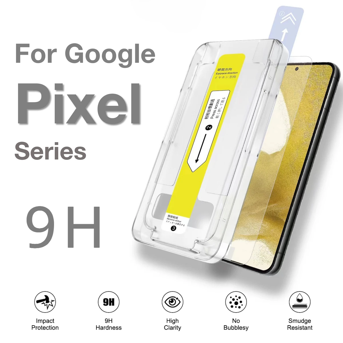 

Высококачественное защитное стекло для экрана google pixel 6a 7 7a pixel8 8Pro 9 Pro, закаленное стекло, защитный комплект для экрана телефонов