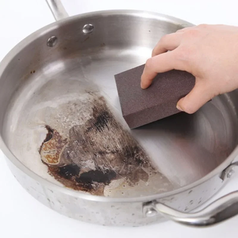 6/4/2/1 Pcs BBQ Sponge Cleaning Brush Brick Block Cleaning Stone BBQ Racks Stains Grease Cleaner BBQ Tools for Washing Dishes