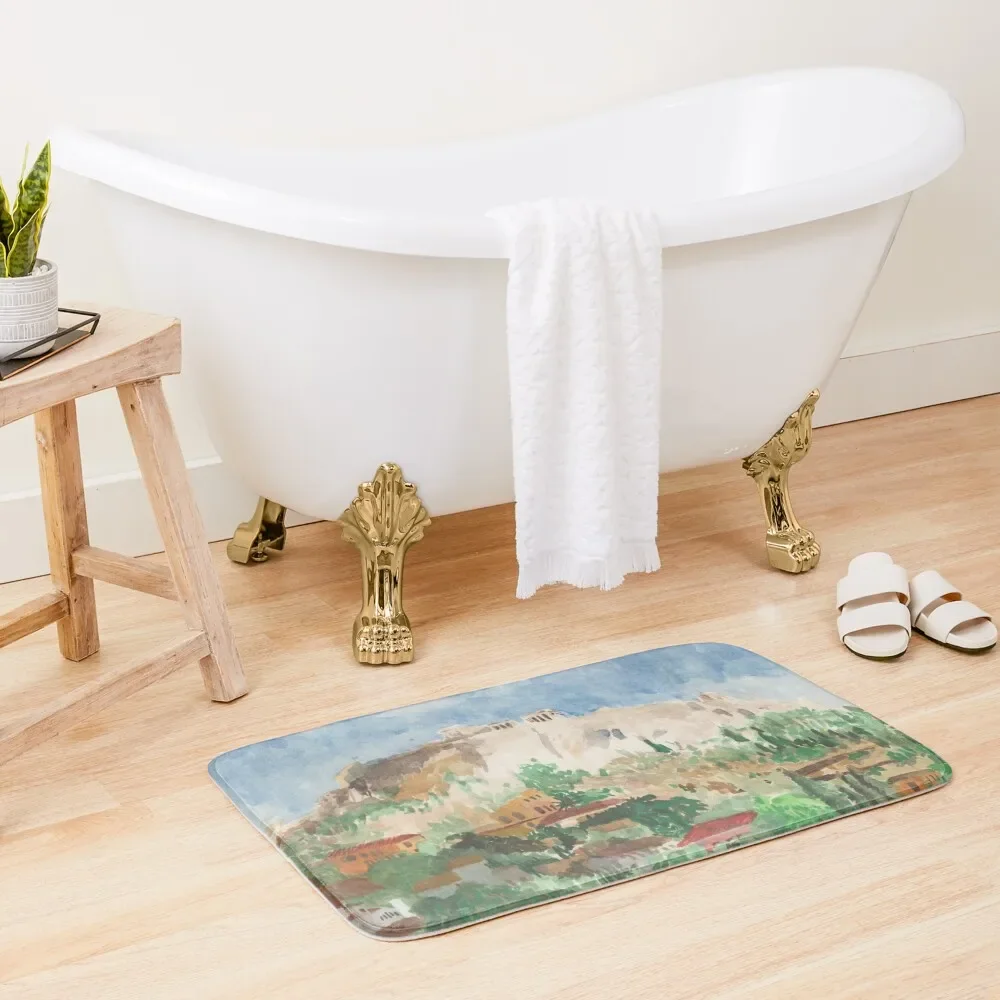 

The Acropolis Bath Mat Home Entrances Modern Bathroom Accessories Bathroom Foot Rug Bathroom Mat