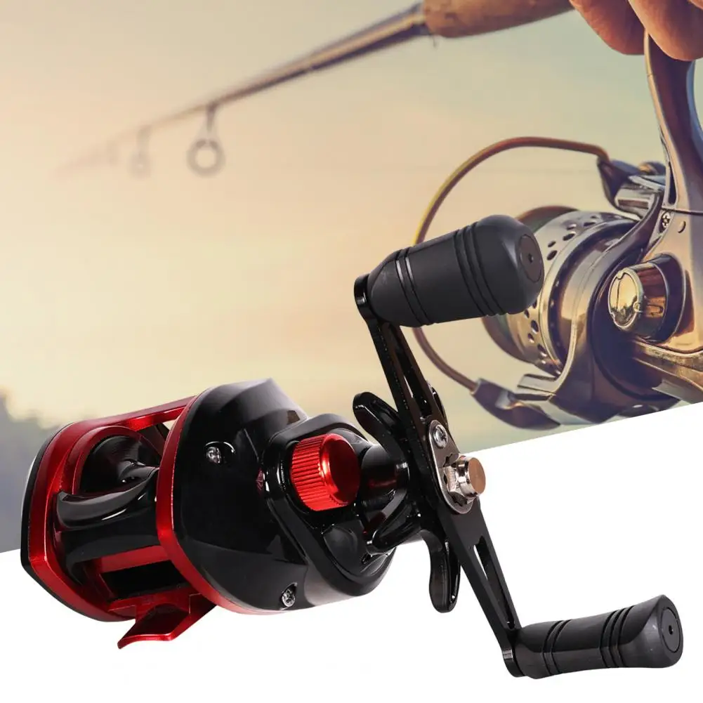 Baitcasting Reel Left/Right Hand Ultra-light Max Drag Gear Ratio 7.2:1 Freshwater Saltwater Fishing Reel for Fishing