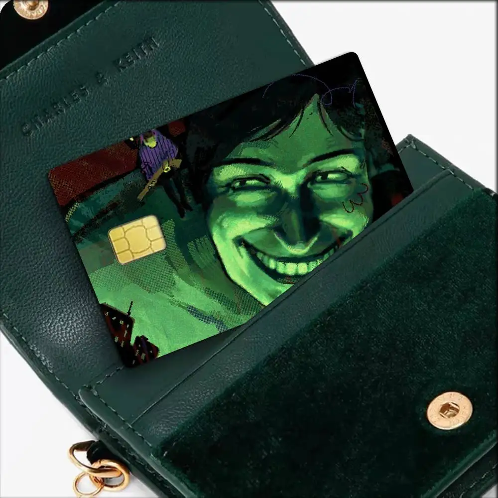 No Im Not a H-Human Waterproof Film Skin Cover Credit Card Stickers Debit Front Bank Bus
