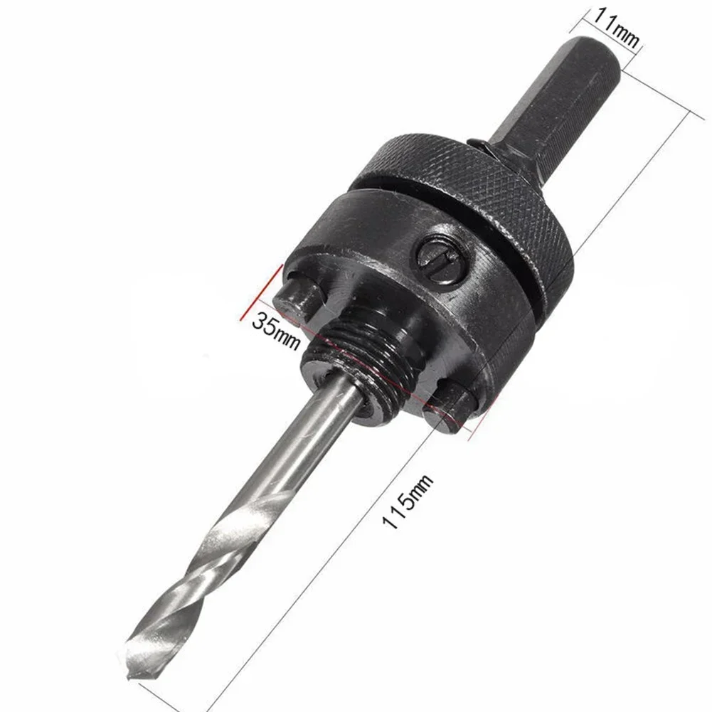 1 Cái Lỗ Thấy Arbor Thấy Mandrel Với Mũi Cho 32Mm-210Mm Lỗ Cưa Gỗ Lỗ thấy Khoan Dụng Cụ Làm Việc Công Cụ Điện Phần