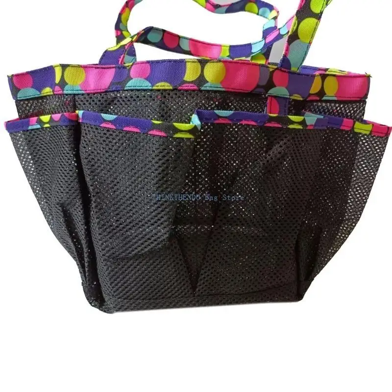

340D Hanging Toiletry Bag Shower Caddies Bag Mesh Shower Caddies for College Dorms