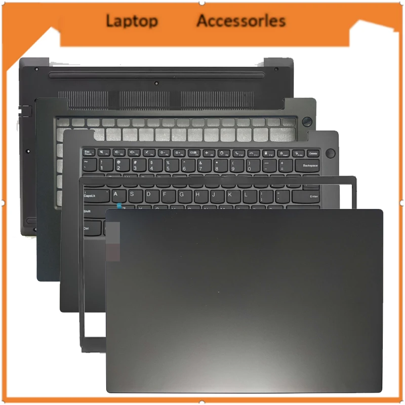 HJ For Lenovo V14 G2 ALC ITL screen back case bezel keyboard bottom shell palmrest touchpad speaker upper lower cover hinge