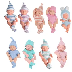 7.87Inch Lifelike Mini Reborn Dolls 20cm Cute Realistic Dolls Newborn Dolls Toy Figure Gift Doll Toys  for Birthday Gifts Toys