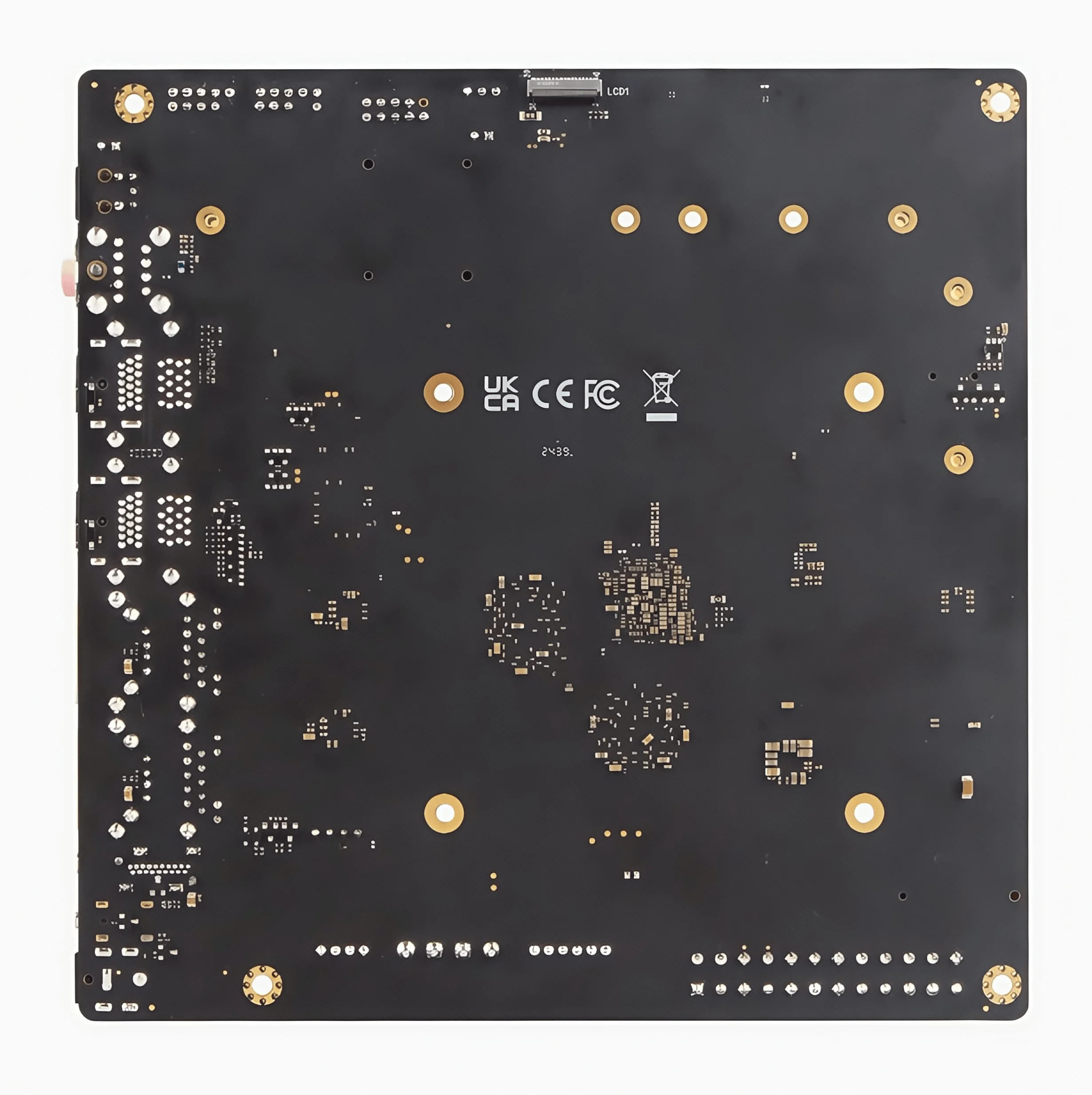 اللوحة الأم Radxa ROCK 5 ITX+ RK3588 ثماني النواة CPU Mini-ITX LPDDR5 8K