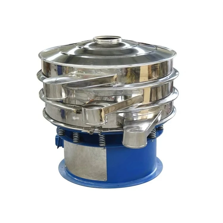 

PVC Resin Vibrating Screen Powder Rotary Vibrating Sieve Powder Separating Sifter Machine Rotary Grain Vibrating Screen