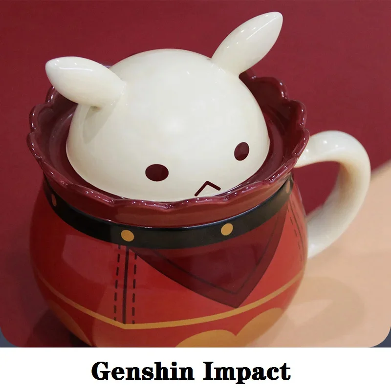 Mihoyo Klee Mug Genshin Impact Klee Bomb Mug Hot Game Genshin Impact Cosplay Props Anime Accessories Office Coffee Cup