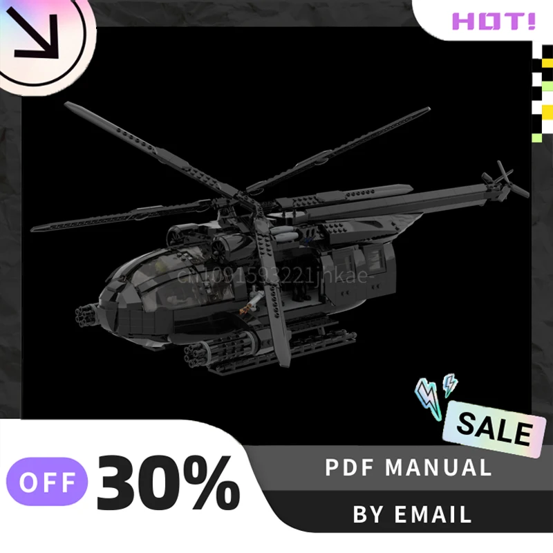 

[2491PCS] Customized MOC Multi rotor helicopter Creative Building Blocks Set STEM Educational Toys Construction Model Kit Gifts