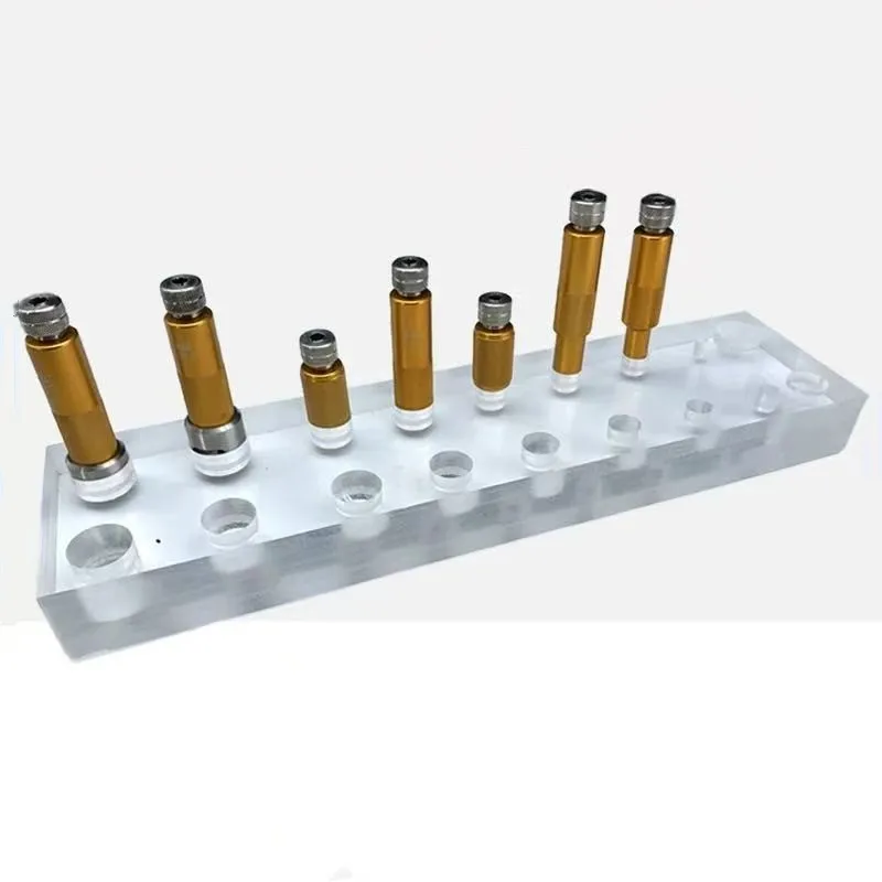 

CRIN Injector Solenoid Valve Stroke Travel Measuring Seat Collector Repair Tools Transparent Bracket