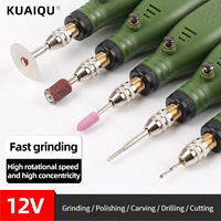 14000r/min Engraving Pen Electric Grinder Set Mini Drill Rotary Grinding Machine Micro Rotary Tool Jade Carving with 20pcs Bits