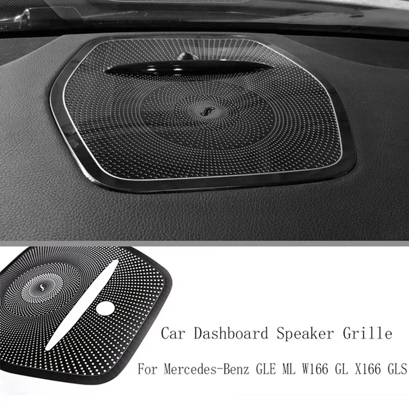 

Car Dashboard Speaker Grille For Mercedes-Benz GLE ML W166 GL X166 GLS Dashboard Speaker Cover Decoration Replacement Parts