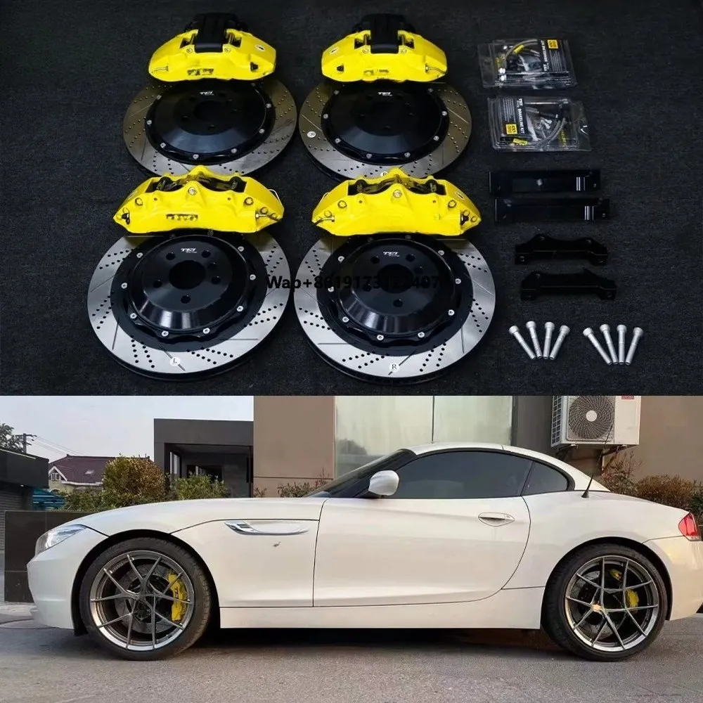 

TEI Racing P60NS Front Big Brake Kit 6 Piston Caliper with 378*32mm Rotor BBK Auto Brake System for Z4 19 Inch Car Rim