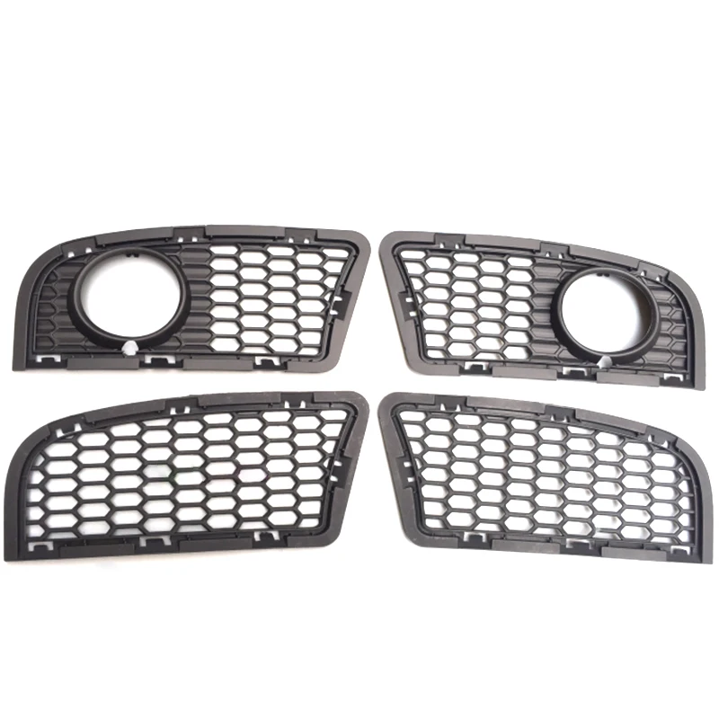 Modified M5 Front Bumper Fog Lamp Net Suitable For BMW 5 Series F10 F18 520 523 525 Fog Lamp Frame Grille Cover