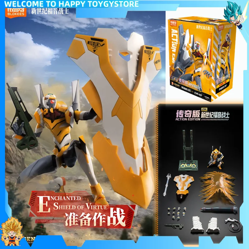 

Новые блоки Neon Genesis Eva01 Eva02 Eva Unit-00 игрушки, коллекция украшений для кукол, модель Studle, аниме, экшн-фигурки, игрушки