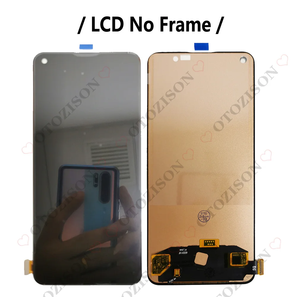 For OnePlus Nord CE 5G LCD EB2101 EB2103 LCD With Frame Display Screen Touch Digitizer Assembly 1+ Nord CE LCD 5G Replacement