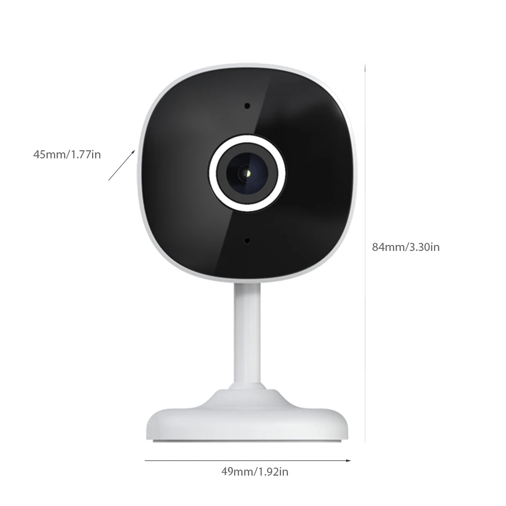 GEEYAN Factory intelligent fixed IP 3 MP camera with bidirectional audio, motion tracking, and WiFi connection