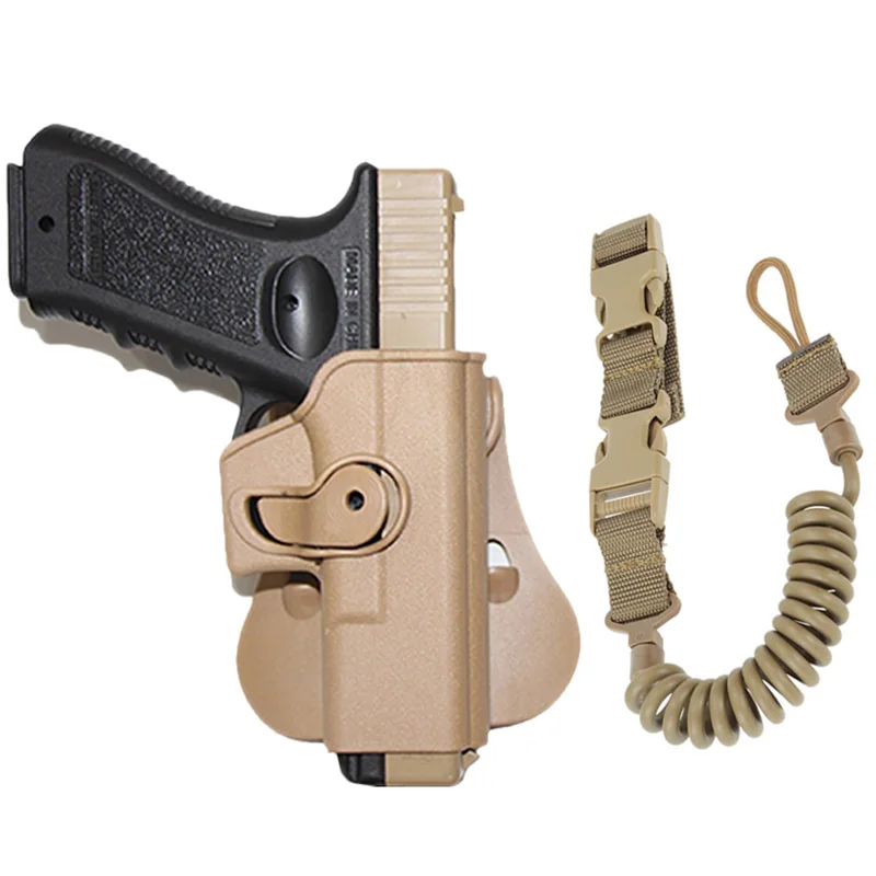 Tatical Holster Pistol  for Glock g17 G19 22 34 43X G1-5 Airsoft Pistol Holster Case with Gun  Hunting Accessories Holsters