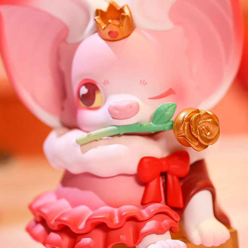 

Mart YOKI Rose Prince Figurine Hanging Card Children's Day Gift Trending Toy Collectible PVC Home Decoration