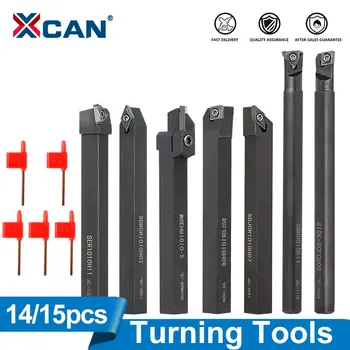 Lathe lathe tools 14/15pcs carbide inserts holder with wrenches for grinding wheels lathe tools CNC cutting tools