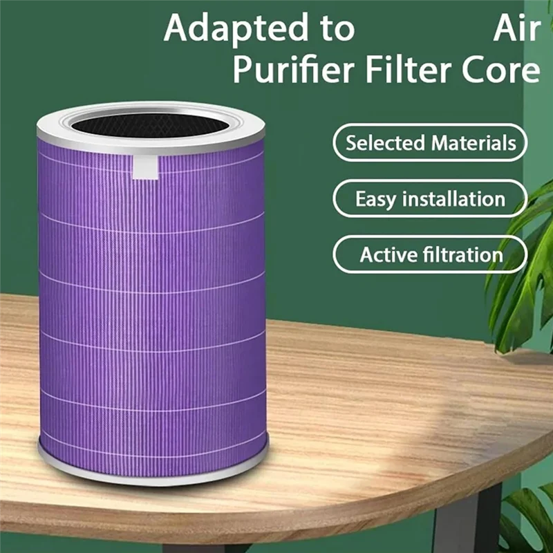 B47B-فلتر لشاومي برو/1/2/3/2H/2C/2S/3H/3C لتنقية الهواء قطع غيار فلتر الكربون الضباب المضادة للبكتيريا الفورمالديهايد