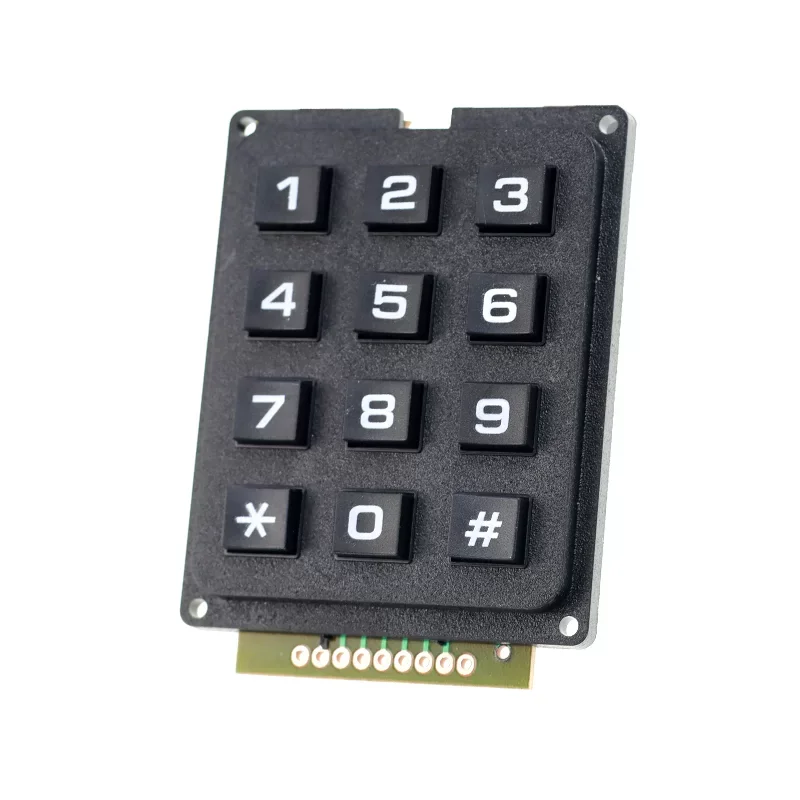 3*4 Matrix Keypad Microcontroller Keyboard Module 3×4 12 Keys Switch for Arduino Controller