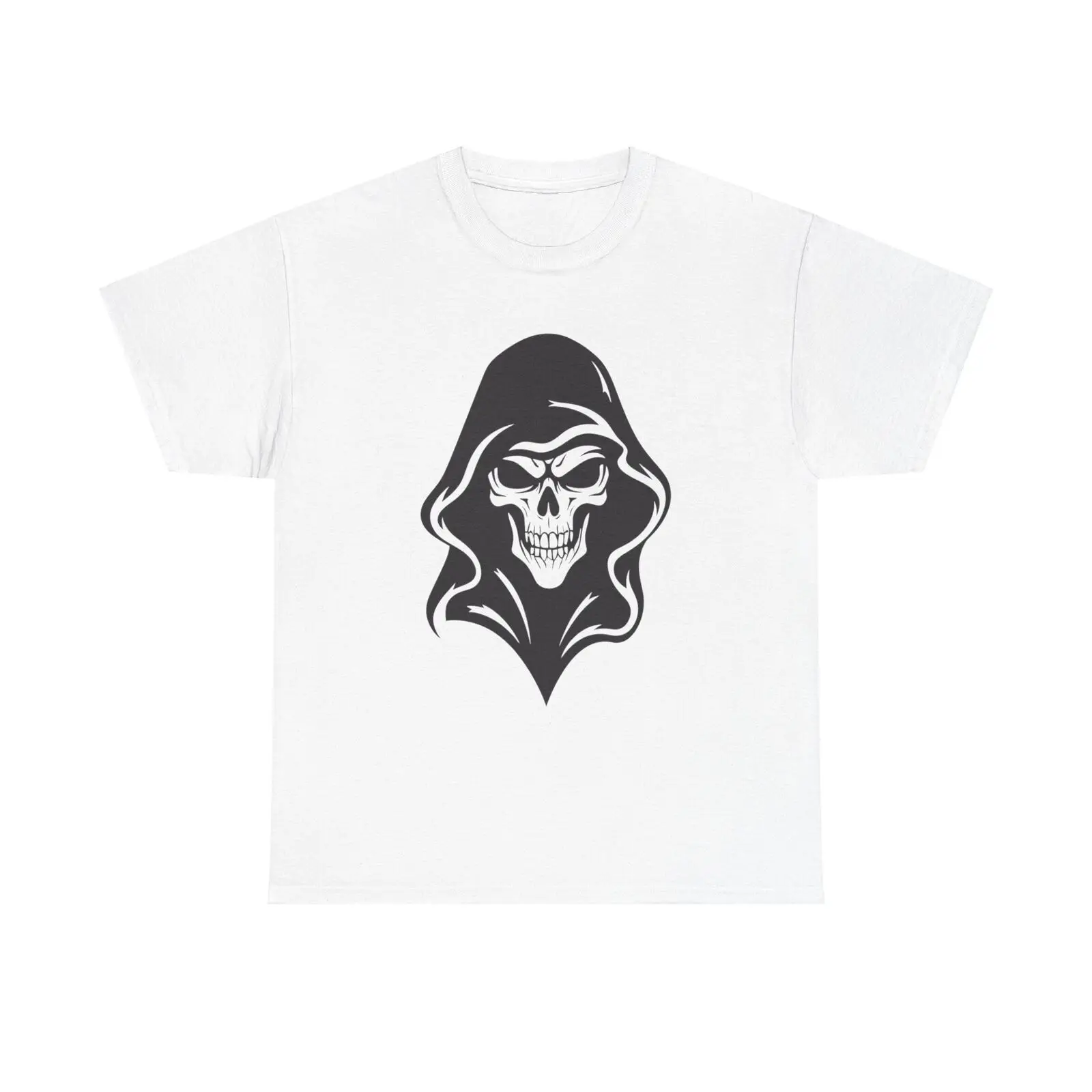 

Grim Reaper T-Shirt - horror skull spooky death evil cool minimal graphic