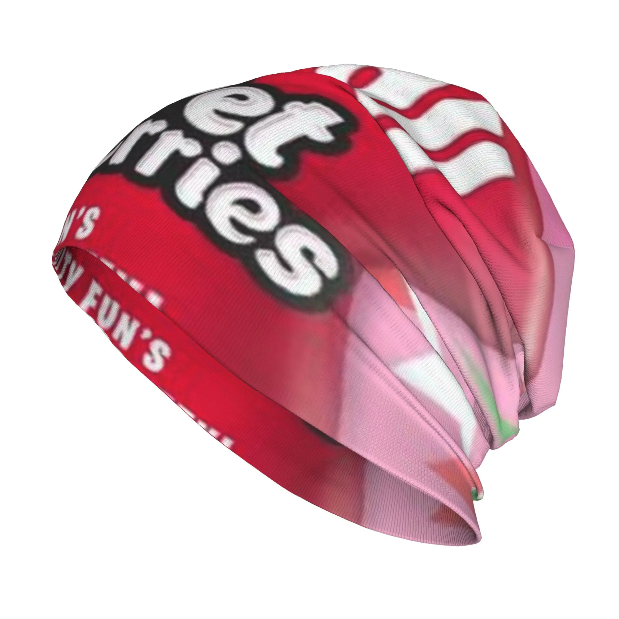 Bonnet Hats Pascall Party Men Women's Thin Hat Fizzy Strawberry Candy Bites Retro Cap Street Skullies Beanies Caps